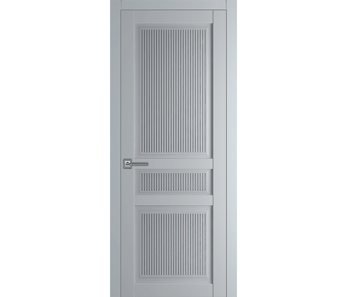 Межкомнатная дверь Carda КН-20 Серый софт