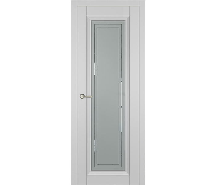 Межкомнатная дверь КЛАССИК 31 Винтаж Серый софт